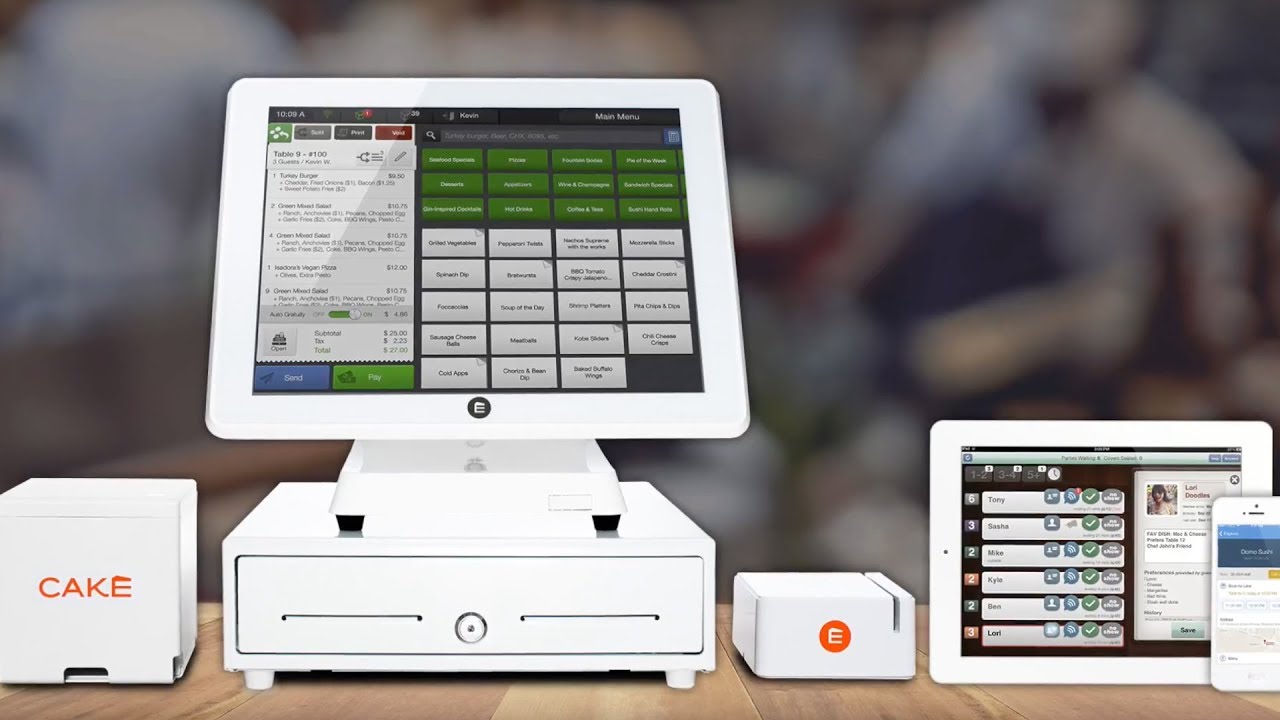 cake pos system hardware