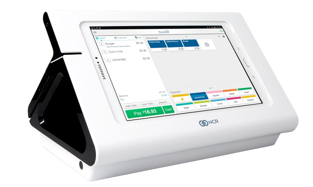 NCR Silver pos tablet